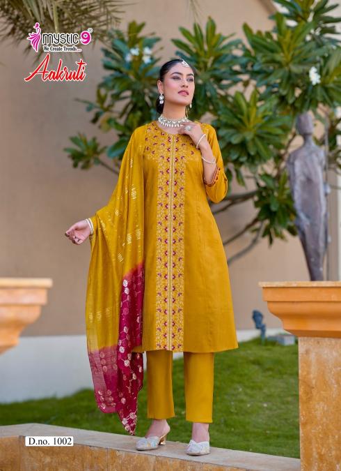 Mystic9 aakruti vol 1 wholesale branded kurti in pune